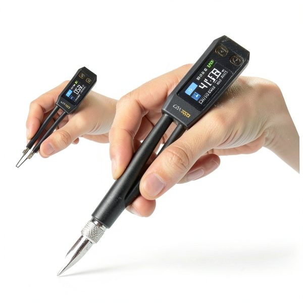 ZNZHNSI LCR Meter Battery Powered BLACK LCR-ST1-4