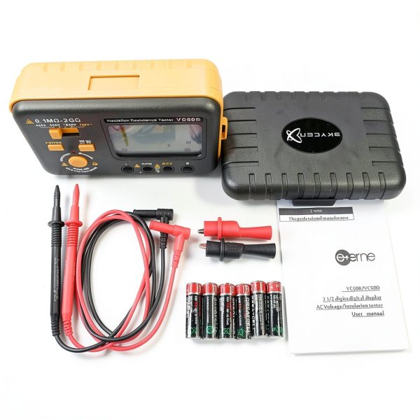 SKYCENX Insulation Resistance Tester Yellow VC60B-6