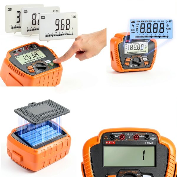 NJTY Digital Insulation Resistance Tester-4
