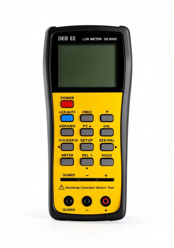 DER EE Handheld LCR Meter Yellow DE-5000-1