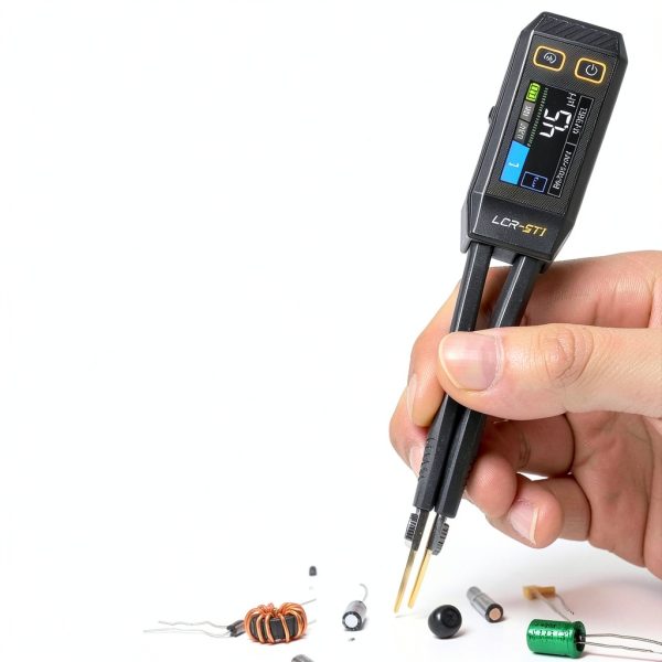 ZNZHNSI LCR Meter Battery Powered BLACK LCR-ST1-1