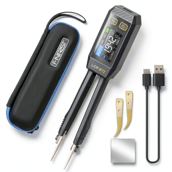 ZNZHNSI LCR Meter Battery Powered BLACK LCR-ST1-0