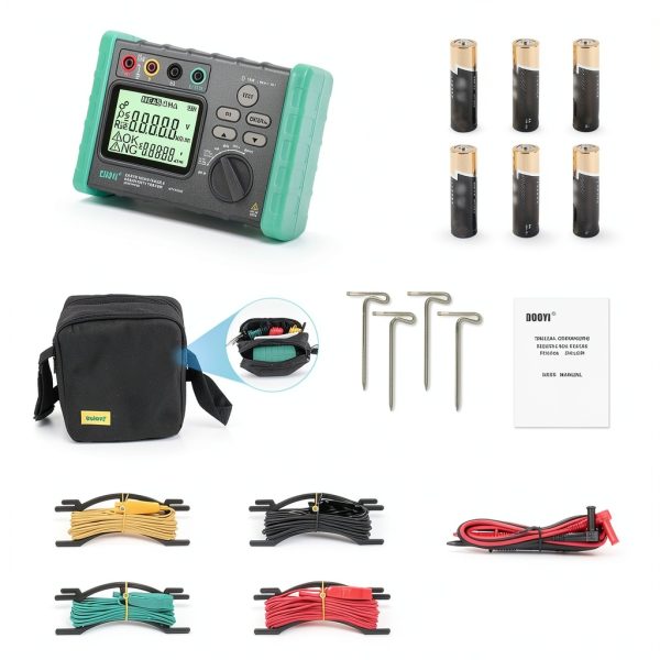 Ground Resistance Tester DUOYI Digital Four Range-8