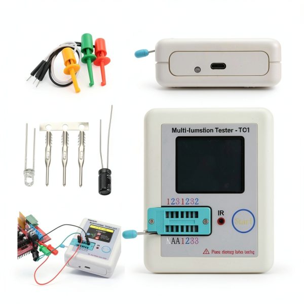 SYWAN LCR Meter Electronic Tester Green-7