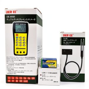 DER EE Handheld LCR Meter Yellow DE-5000-0