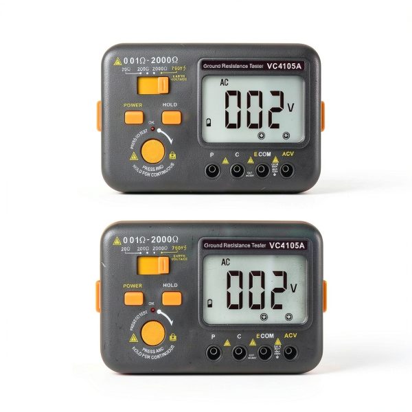 SKYCENX VC4105A Ground Resistance Meter Digital-5