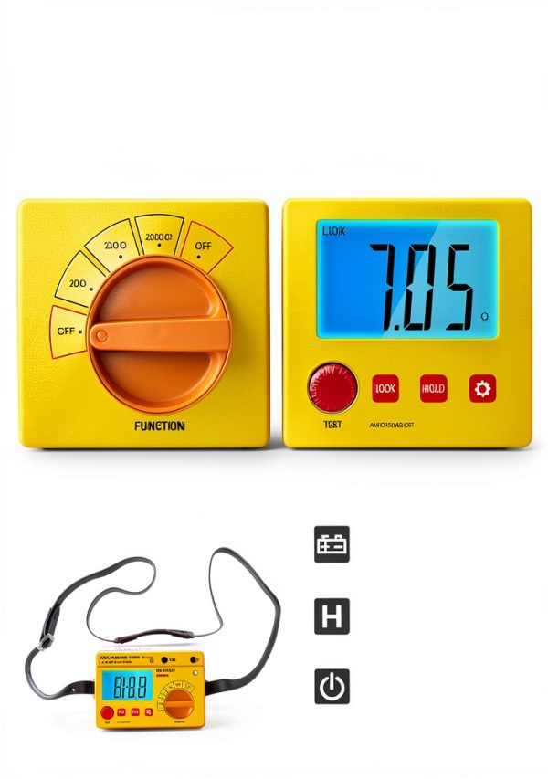Insulation Resistance Meter allsun Digital 1000V-3