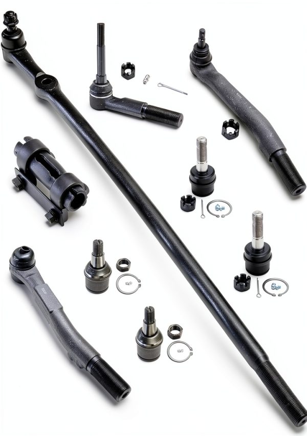 Front Tie Rod Kit Detroit Axle Heavy Duty-0