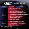 KSP Tie Rod End Machined Steel for Silverado-1