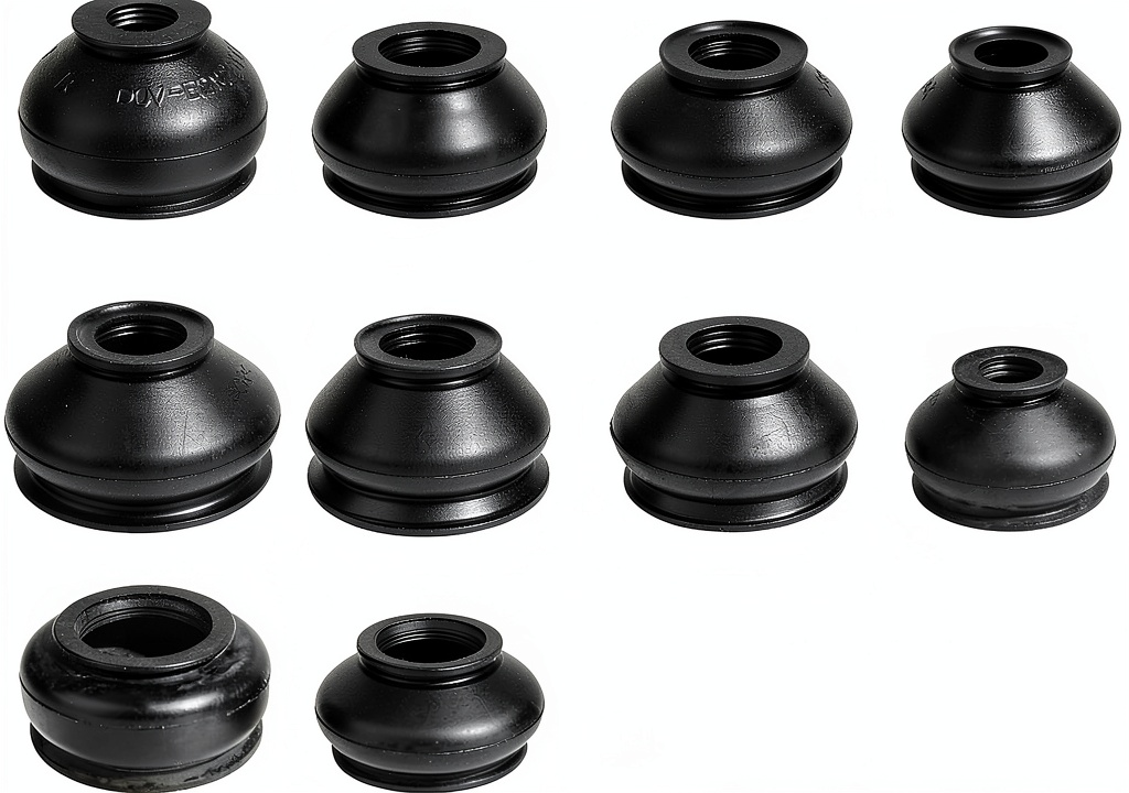 Installing RACOONA tie rod ball joint boot on a vehicle steering assembly