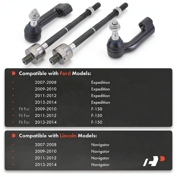 A-Premium Front Tie Rod End Corrosion Resistant-1