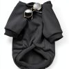 Dog Hoodie QWINEE 3-Piece Costume Set with Necklace & Sunglasses-3
